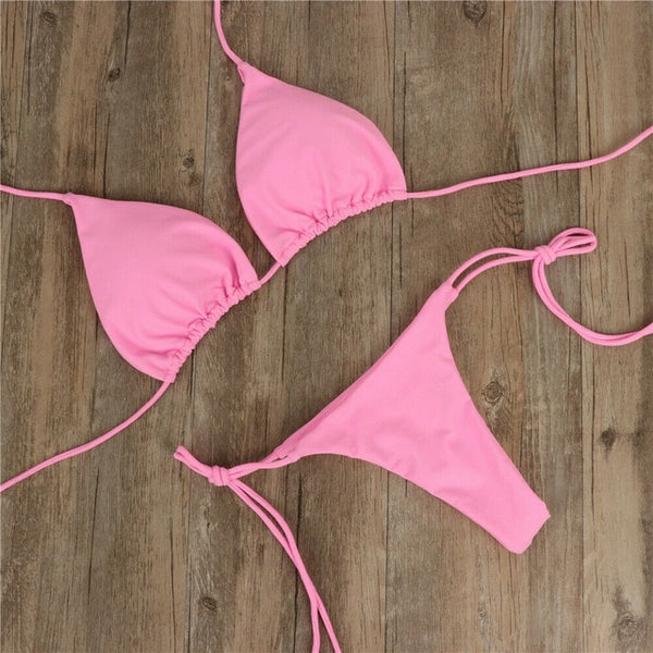 Women Micro G-String Bikini