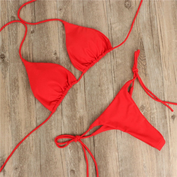 Women Micro G-String Bikini